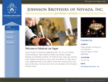 Tablet Screenshot of johnsonbrothersofnv.com